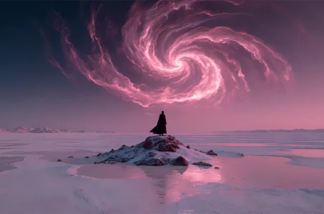 Call of the Pink Galaxy