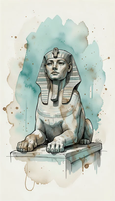 Egyptian Sphinx (Pharaoh)
