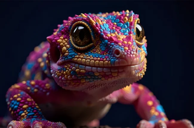 The Candy Lizard - a surreal dream of Sweetness and Mystery
