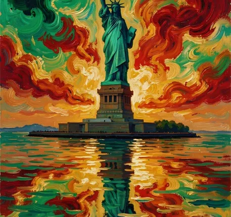 A Symbol of Hope - NYC Statue of Liberty