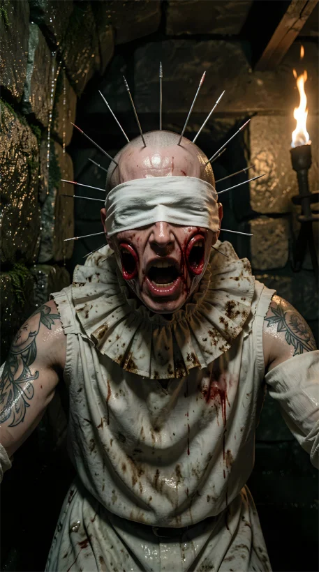 The Tortured Prisoner: A Gothic Horror Nightmare